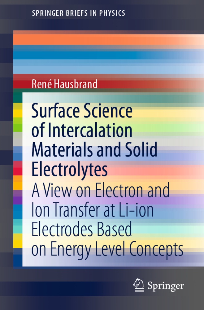 Surface Science Of Intercalation Materials And Solid Electrolytes - René Hausbrand  Kartoniert (TB)