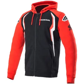 Alpinestars Honda Reißverschlusspullover Herren Rot/Schwarz M