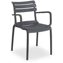CASANOVA Gartenstuhl SKY 56,5 x 81,5 x 57,8 cm schwarz
