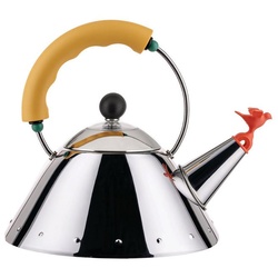 Alessi 9093/1 Wasserkessel gelb