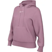 Nike Damen Sportswear Phoenix Std Po Kapuzenpullover, Elemental Pink/Sail,