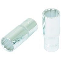 KS Tools 1/2" CHROMEplus 12-kant-Stecknuss, lang, 11mm