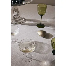 Ferm Living Ripple Champagnerglas 0,3 l 2 St.
