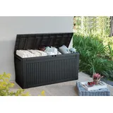 KETER Comfy, 270 Liter, Kissenbox Gartentruhe