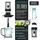 Arendo 2in1 Edelstahl-Standmixer 1,2L