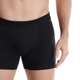 Götzburg Boxershorts unifarben Schwarz 3XL 4er Pack