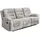 luma-home 3-Sitzer-Relaxsofa, Grau / 15503