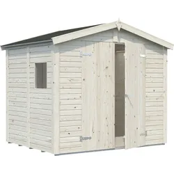 Gerätehaus PALMAKO "Dan", beige (natur), Holz, Gerätehäuser, natur