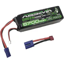 Absima Akkupack LiPo 14,8V 6700mAh 3S EC5