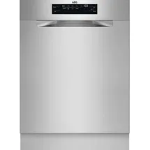 AEG FUS7574APM Geschirrspüler (unterbaufähig, 600 mm breit, Edelstahl)