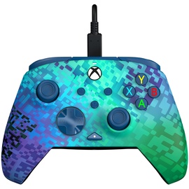 PDP Xbox Wired Controller glitch green (049-023-GG)
