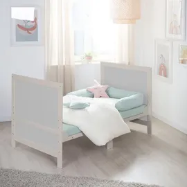 roba Babybett EASY SLEEP 70x140 cm natur/grau