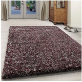 Homtex Modern Hochflor Teppich Flauschiger Langflor Teppich, Shaggy Flokati, Rechteckig