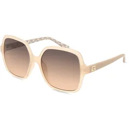 GUESS Gu7921 Damen-sonnenbrille Shiny Beige / Gradient Brown One Size