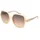 GUESS Gu7921 Damen-sonnenbrille Shiny Beige / Gradient Brown One Size