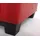 Mendler Modular 2er Sofa Couch Lyon Loungesofa Kunstleder 136cm ~ rot