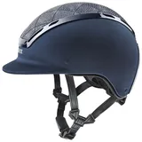 UVEX Reithelm Exxeed Flash Helm Navy 54-56