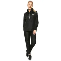 Nike Damen Woven OH Trainingsanzug, Black/White, S