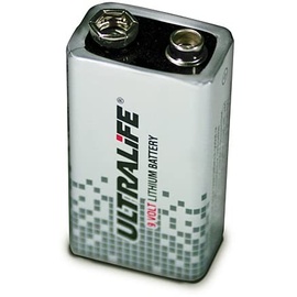 Ultralife U9VL-J-P - 9V Block Power Cell Lithium Batterie 9V 1200mAh