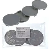 BRANDT AUTOMOTIVE Radkappe 4X 63,5mm Nabenkappen Kappen Grau Flach für Alutec Rial Anzio