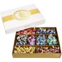 LINDT Lindor Classic Box 1,568 kg ca. 125 Kugeln Vollmilch Weiß Mandel Cocos MHD