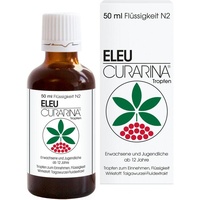 Harras Pharma Curarina Arzneimittel GmbH ELEU Curarina Tropfen 1ml Taigawurzel-Fluidextrakt 50 ml