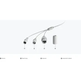 Reolink P320 5 MP PoE Überwachungskamera Weiß