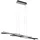 Trio Blaze 1-flg. 107,5 cm geschwungen schwarz Aluminium