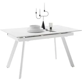 MCA Furniture Parenzo 140 x 76 x 90 cm weiß marmoriert