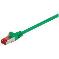 goobay CAT 6 Patchkabel, S/FTP (PiMF), Grün
