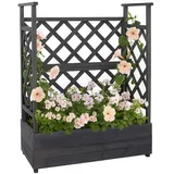 MCW Hochbeet MCW-P67 114 x 85 x 44 cm Grau