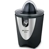 Grunkel - Elektrische Orangen- oder Zitruspresse - XP-VC60N - 60W - Zwei austauschbare Kegel - Edelstahldüse - Fruchtfleischfilter - Schwarz [Energieeffizienzklasse A+]