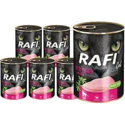 RAFI Cat Adult mit Pute 6x400g