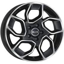 MAK Express 6,5 x 16 5 x 160 ET60 Schwarz