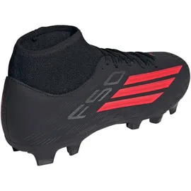 adidas F50 Club Mid MG/FG Herren core black/lucid red 43 1/3