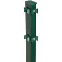 Floraworld Zaunpfosten 6 x 163 cm Grün/Stahl