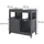 Vicco Waschbeckenunterschrank Vilda 60 x 60 x 30 cm Grau