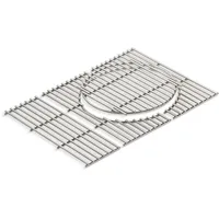 Enders Grillrost Größe 3 Edelstahl Silber/Weiß