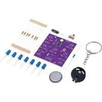 soldered LED-Würfel Schüttelwürfel Lötbausatz: Attiny404,