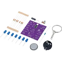 soldered LED-Würfel Schüttelwürfel Lötbausatz: Attiny404,