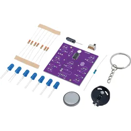 soldered LED-Würfel Schüttelwürfel Lötbausatz: Attiny404,