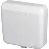 Evenes WC Aufputz Spülkasten mit 2-Mengen tiefhängend 420x390x135 mm