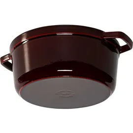 Staub Cocotte 24 cm rund grenadine-rot