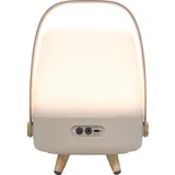Kooduu Akku-Tischleuchte Lite up Play Mini Kunststoff Beige Sand