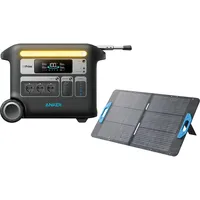 Anker SOLIX F2000 Powerstation + SOLIX PS100 Solarmodul