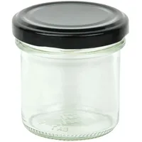Mambocat 24er Set Sturzglas 167 ml To 66 schwarzer