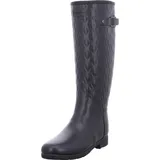 Hunter Tall Vertical Quilt Boot Black 38 - Schwarz - 38