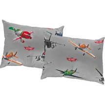 Wirth Kissenbezug Planes Lima 40 x 60 cm Grau