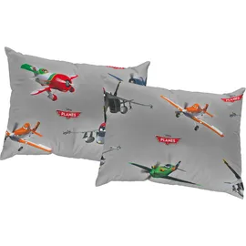 Wirth Kissenbezug Planes Lima 40 x 60 cm Grau