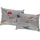 Wirth Kissenbezug Planes Lima 40 x 60 cm Grau